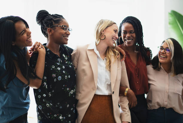 istock Diverse confident businesswomen standing together 2157206348