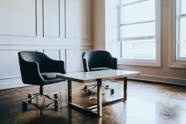 istock Chairs in a living room 2157206479