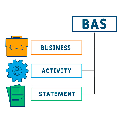 Bas Activity Bas Business Activity Statement Acronym Stock Illustration - Download ...