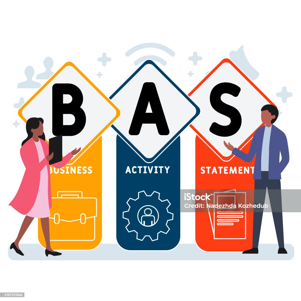 Bas Activity Bas Business Activity Statement Acronym Stock Illustration - Download ...