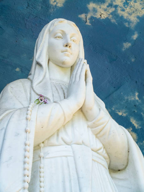 istock Our Lady Of Lourdes Satue 2157214040