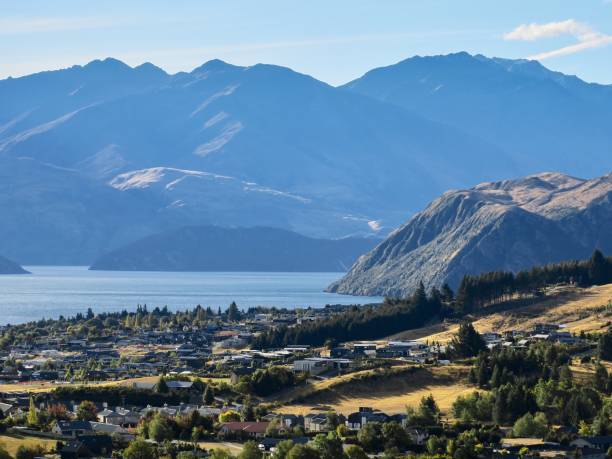 istock The Charming Lakeside Town 2157217631