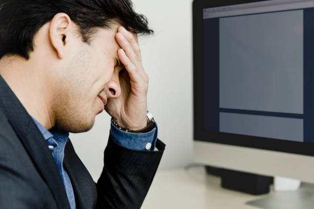 istock Frustrated businessman in the office 2157217921