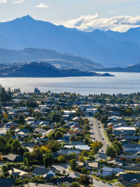 istock The Charming Lakeside Town 2157218093