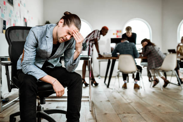 istock A stressed businessman having a break during a meeting 2157218498