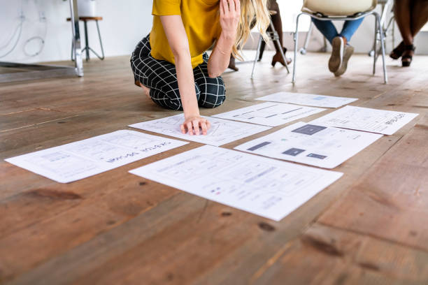 istock Sit on the floor planning a business strategy 2157218543