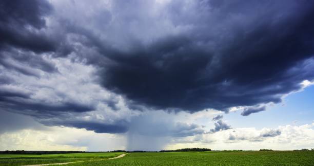 istock A landscape with dramatic storm clouds, creating a moody and intense atmosphere 2157222664