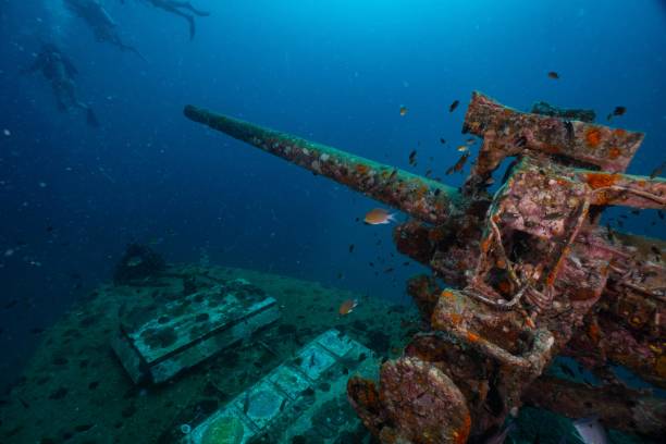 istock Shipwreck at kohtao thailand 2157225396