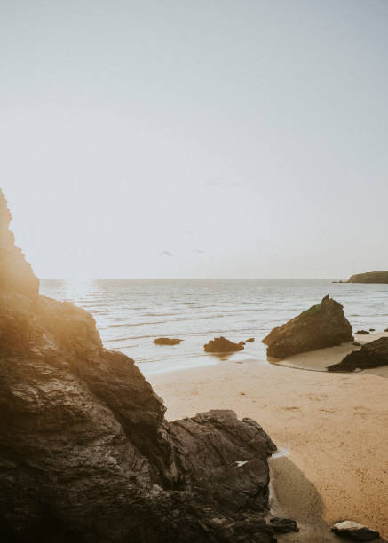 istock Sunny day at the rocky beach 2157233147