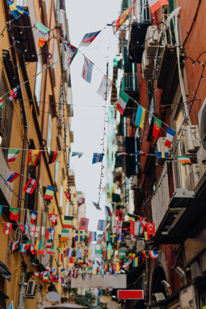 istock Festive alley in Naples, Italy 2157234722