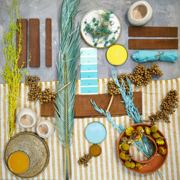 istock colour palette mood board for interior decoration and design 2157234996