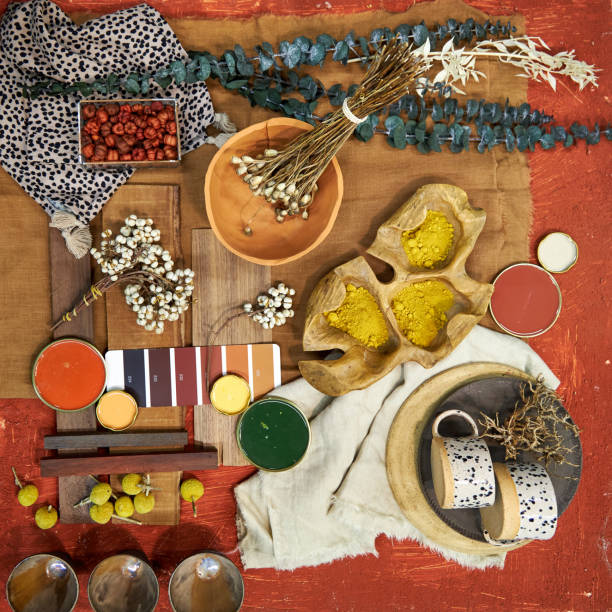 istock colour palette mood board for interior decoration and design 2157235222