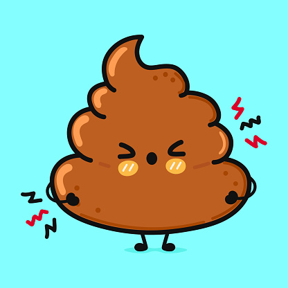 Turd Photo Example Angry Sad Turd Character Stock Illustration - Download Image Now ...