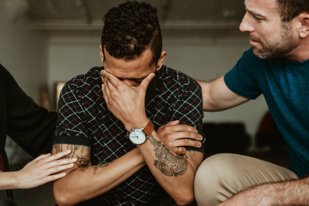 istock Diverse people in a rehab session 2157247398