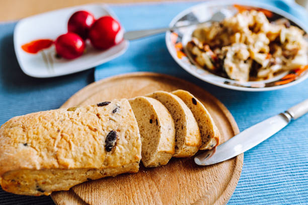 istock homemade bread with olives 2157250857