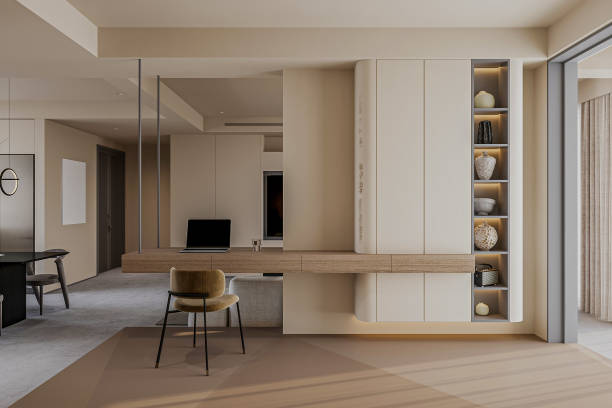 istock working room for studio home interior architecture with a minimalist style 2157251461
