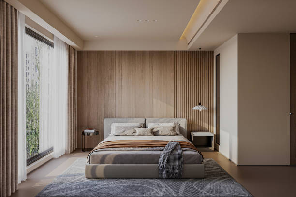 istock A spacious modern bedroom interior captured in a realistic photographic style 2157251714