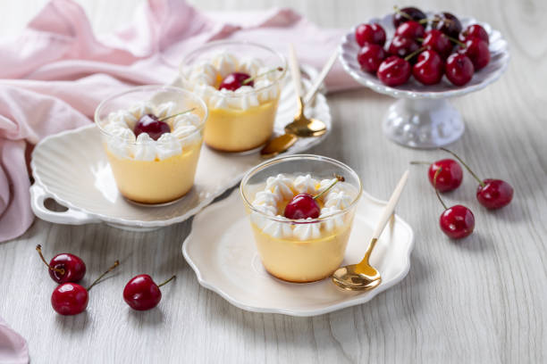 Pudim de Leite Chinês: Leve, Aveludado e Refrescante - receita deliciosa profissional - passo 2