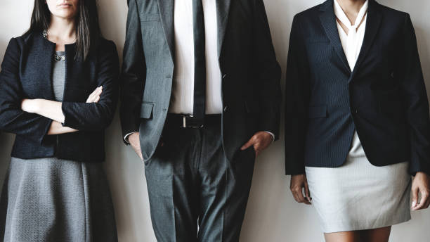 istock Group of business people studio portrait 2157254481