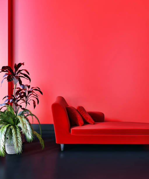 istock Large luxury modern bright interiors Living room mockup illustration 3D rendering image 2157258347