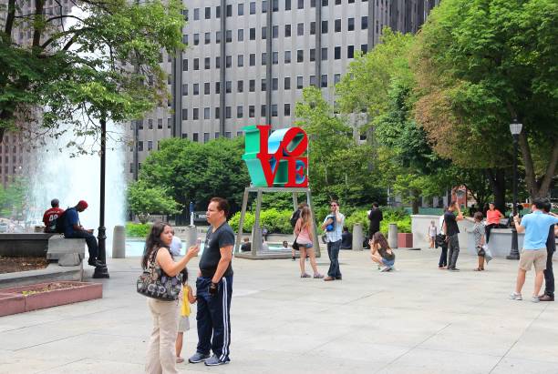 People visit \