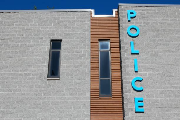 istock Police station in America 2157262189