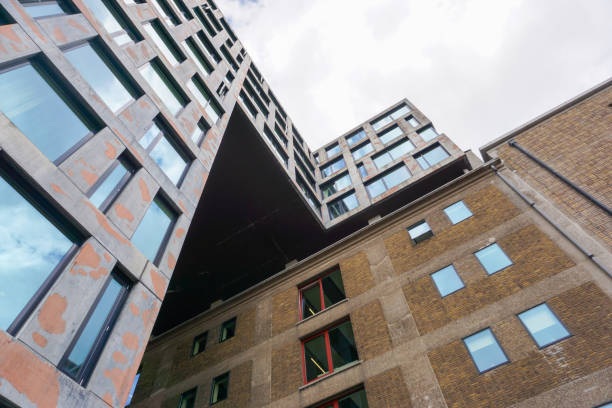 istock Low angle view of buildings against sky 2157269730