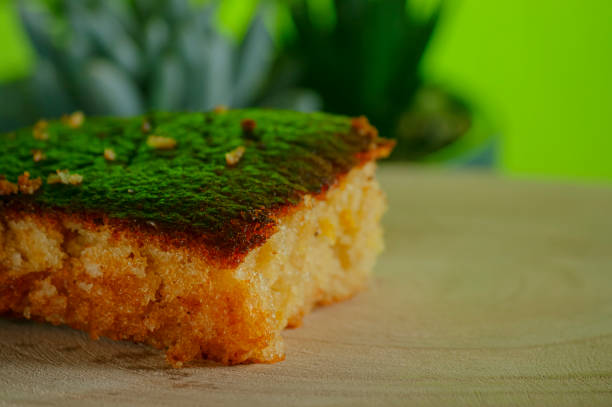 piece of cake on a plate