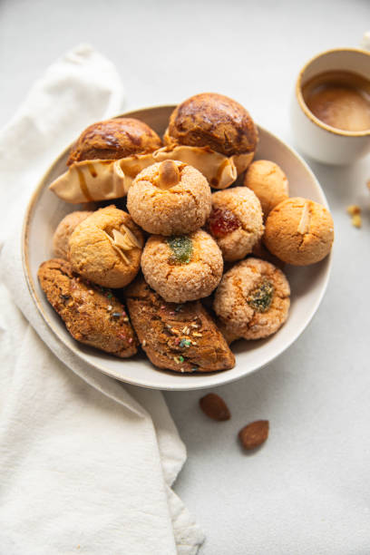 istock Variety of traditional Italian sweets. 2157272505