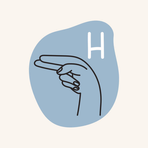H In Asl 60+ Sign Language Letter H Stock Photos, Pictures & Royalty-Free Images ...