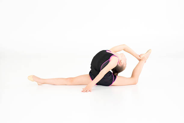istock little girl doing the splits 2157276640