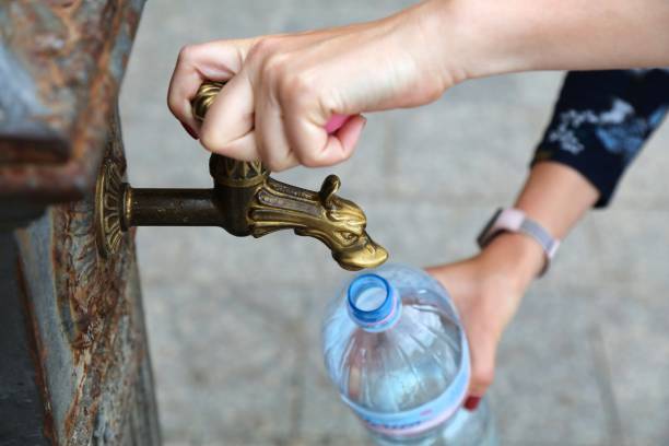 istock Refilling plastic pet water bottle in Italy 2157277248