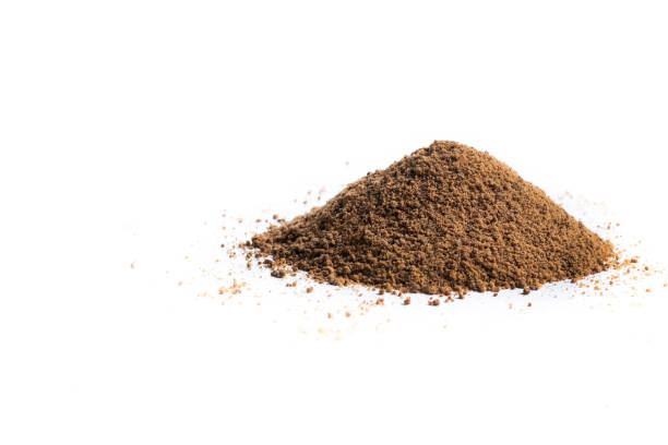 istock Coconut palm sugar isolated on white background 2157279587