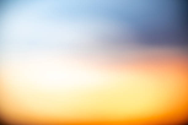 istock Beautiful , luxury soft gradient orange gold clouds and sunlight on the blue sky perfect for the background, take in everning,Twilight, Large size, high definition landscape photo 2157290645