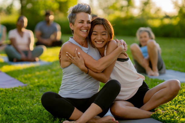 istock Fitness with Friends 2157296393