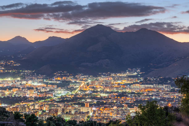 istock Palermo, Italy Cityscape at Dusk 2157298597
