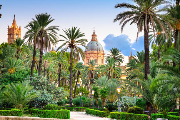 Palermo, Italy Public Gardens