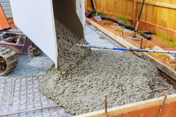 istock Dumper tracked wheelbarrow is used on a construction site when pouring concrete 2157299115