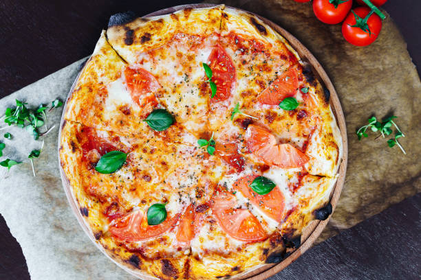 istock Close-up Of Margherita Pizza 2157304091