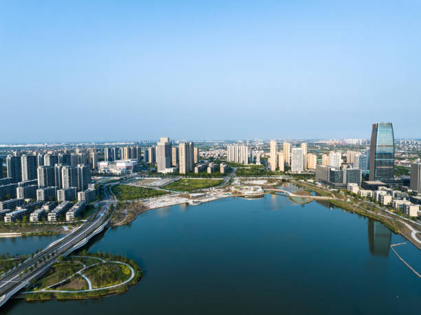 istock view of lake and city 2157313090