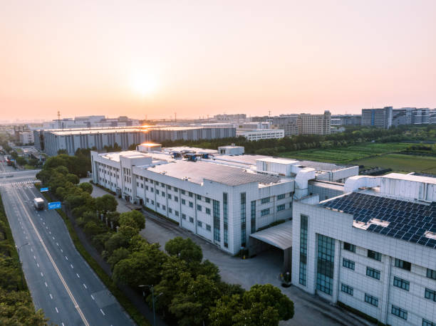 istock view of buildings in industrial district 2157313466
