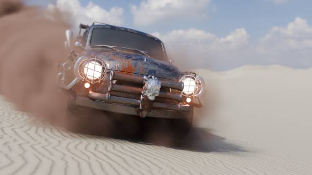 Unleash fury in a post-apocalyptic wasteland as a steampunk warrior races through sandstorms. Epic 3D visuals set the stage for an adrenaline-fueled journey, perfect for your next soundtrack adventure