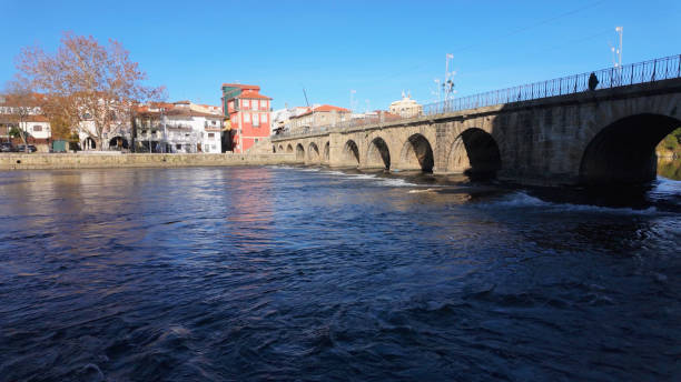 istock Tamega river city park in Chaves 2157327321
