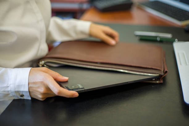 istock Businesswoman working on computer at her desk in the office 2157333643