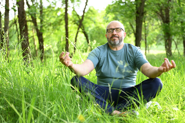 istock Mature adult man enjoys nature 2157339342
