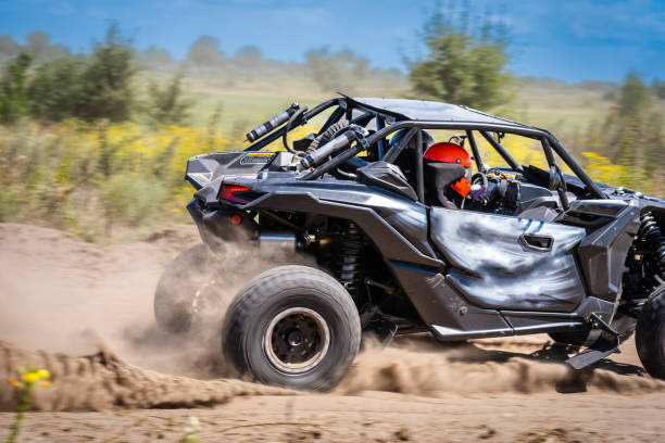 istock UTV buggy and 4x4 in the action. Rally, extreme, adrenalin 2157344610