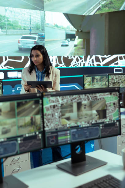 istock Indian female manager gathers intelligence on cargo delivery logistics 2157353402