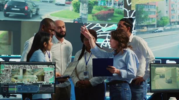 istock Diverse employees group discussing ways to speed up order delivery 2157357450