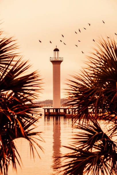 Lighthouse in Biloxi, Mississippi, USA