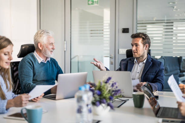istock Business meeting in a modern office 2157364232
